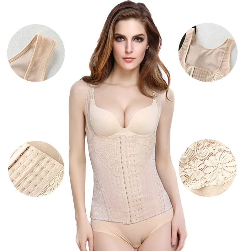 Women Body Control Corset Slimming Belt Sexy Lifting Chest Waist Shapers Modeling Straps Shape-wear Trainers | Женская одежда