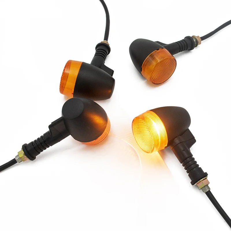 E штамп Винтаж мотоцикла указатель поворота светильник индикаторы для мигалки