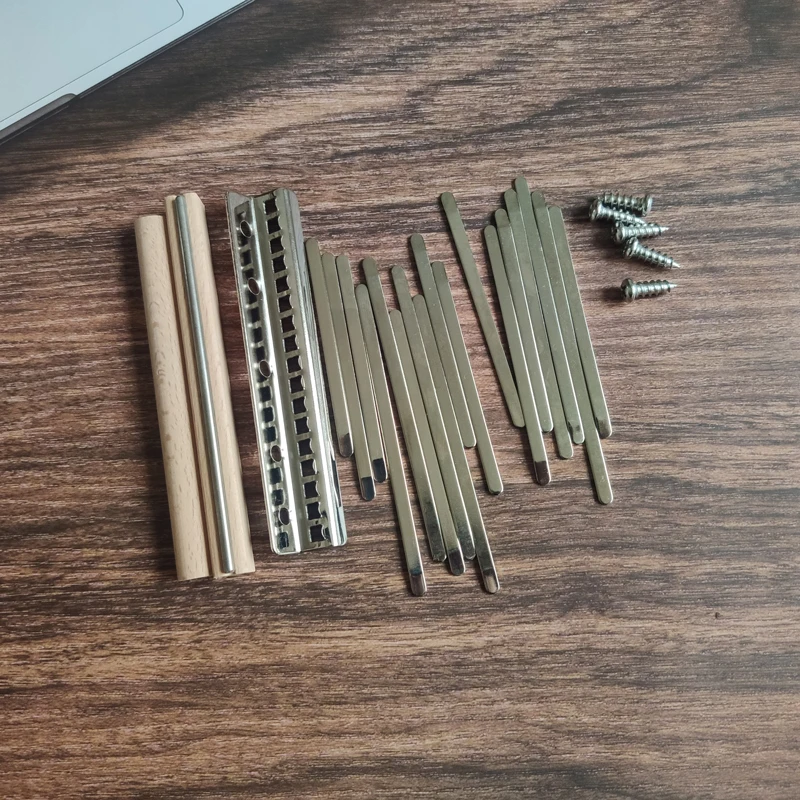 Пустой 17 тон зубья набор сделай сам для калимба 17/34 клавишная клавиатура