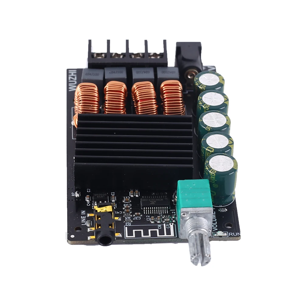 HIFI Bluetooth аудио стерео модуль BLE5.0 TPA3116D2 AUX цифровой усилитель модуль 100 Вт+ 100 Вт