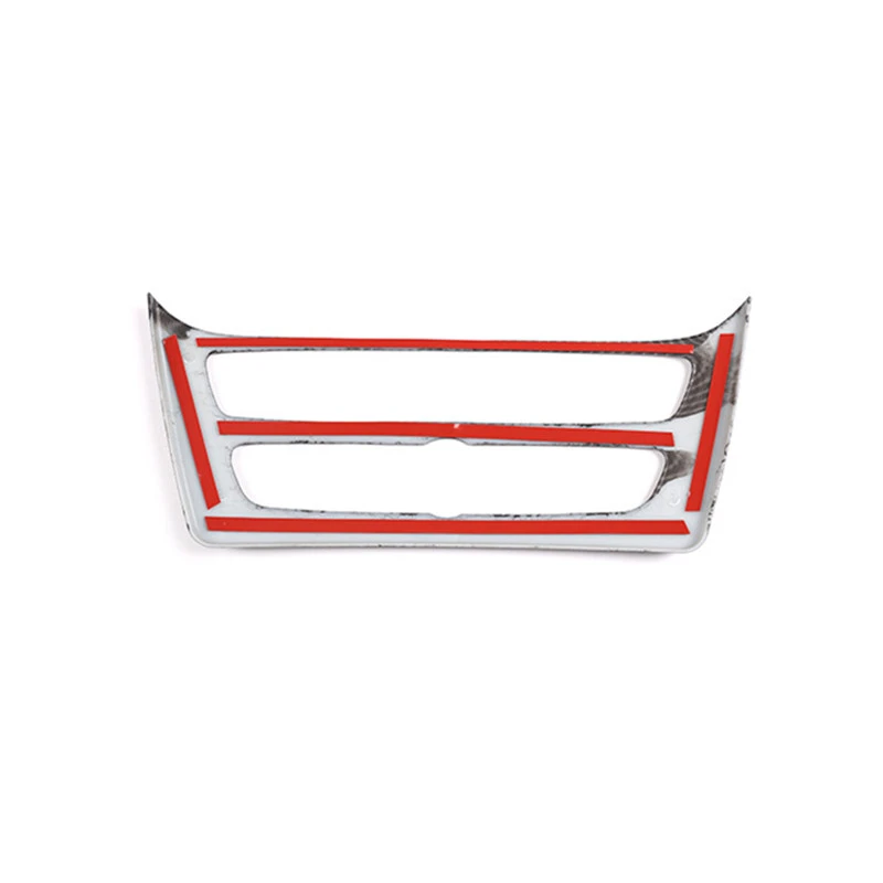 

Car Styling Center Console CD Frame Decorative Stickers Trim For Mercedes Benz G Class G63 2019 2020 Interior Auto Accessories