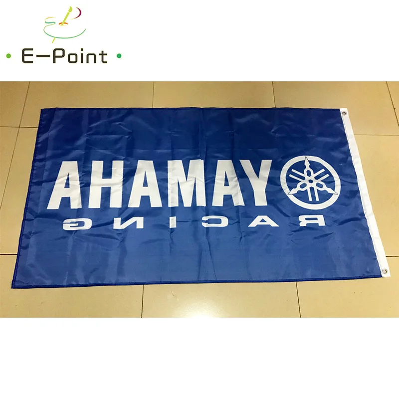 Флаг Yamaha Racing 90*150 см размер рождественские украшения для дома и сада