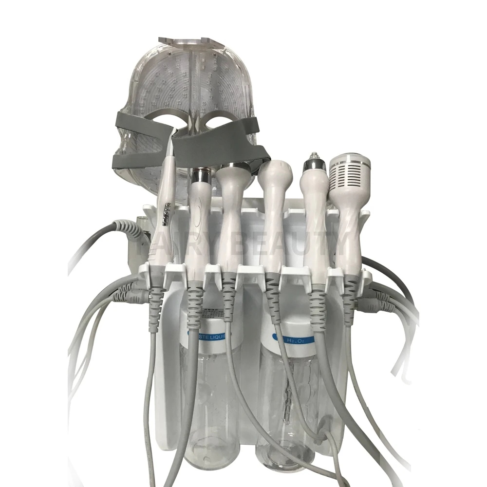 Аппарат для алмазной мкродермабразии 8 в 1 вакуумное удаление черных точек уход