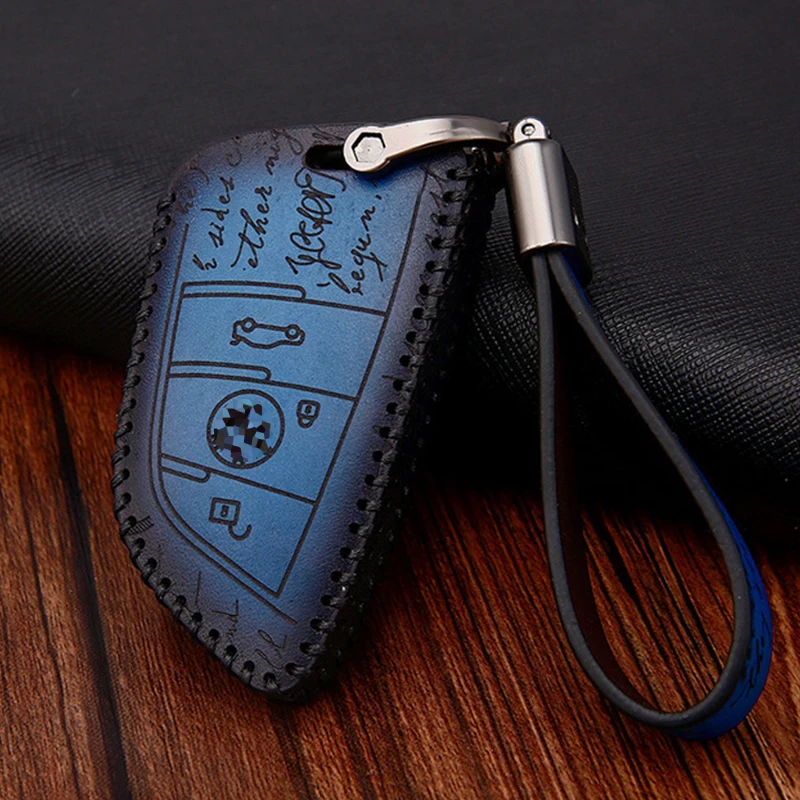 Чехол для автомобильного ключа из натуральной кожи защитный чехол ключей BMW F10 F30