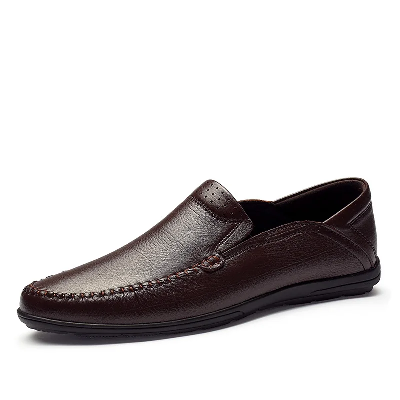 CLAXNEO/Мужская обувь из натуральной кожи мужские белые мокасины дышащие