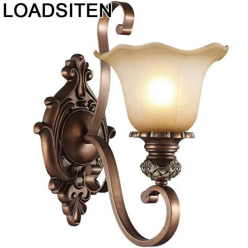 

Lamp Kinkiety Sconce Lampe Dressing Table Aplique Luz Applique Murale Lampara De Pared Interior Luminaire Wall Bedroom Light