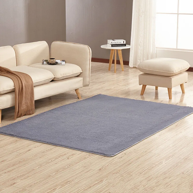 Современный Шелковый ковер для гостиной прямоугольный чайный столик диван