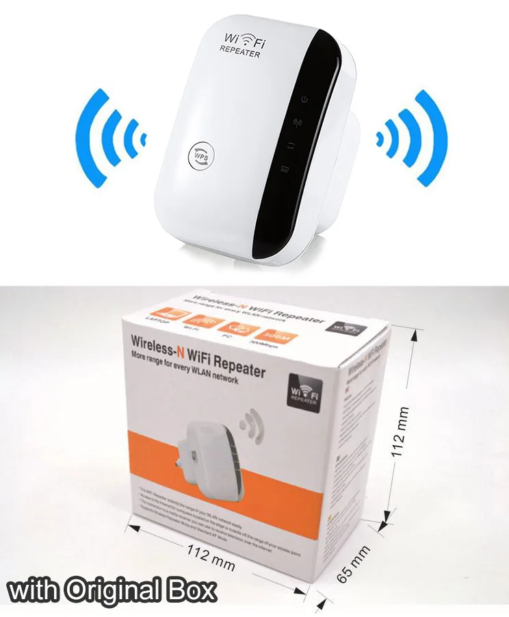 Беспроводной Wi-Fi ретранслятор усилитель сигнала 802.11N/B/G Wi-Fi диапазон Extander 300 Мбит/с усилитель сигнала Repetidor WiFi Wps шифрование