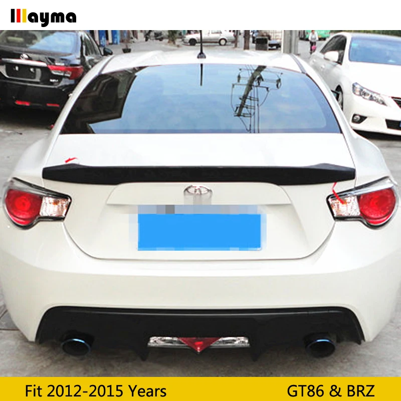 Для toyota 86 задний спойлер для багажника из углеродного волокна Subaru BRZ AD style Scion GT86 2012