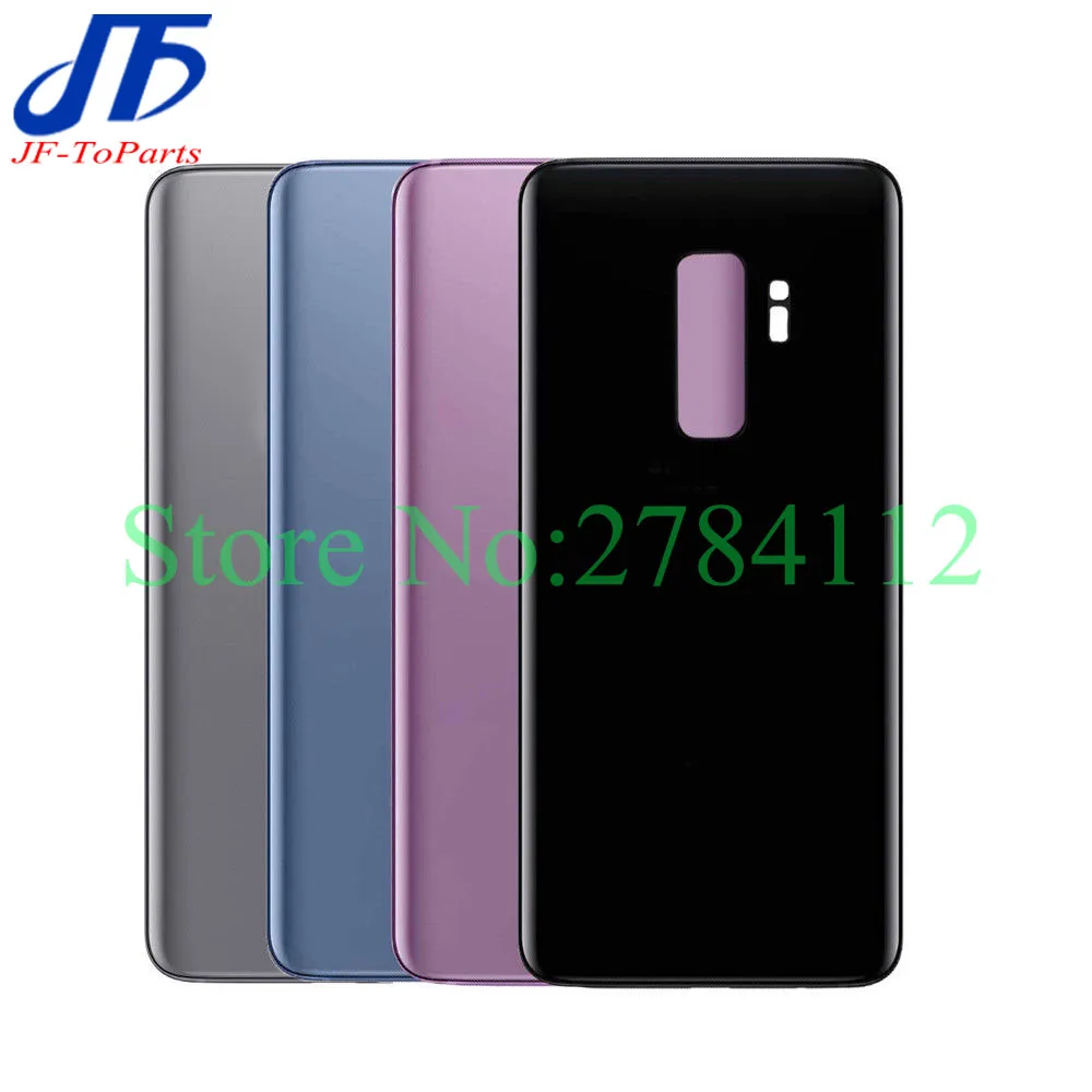 Замена заднего стекла для Samsung Galaxy S9 Plus + G960F G965F 10 шт. Крышка батарейного отсека