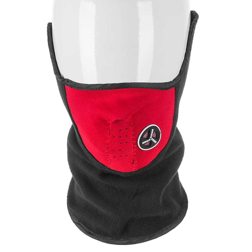 1 шт. новая зимняя Лыжная маска унисекс на половину лица мотоциклетная Теплая