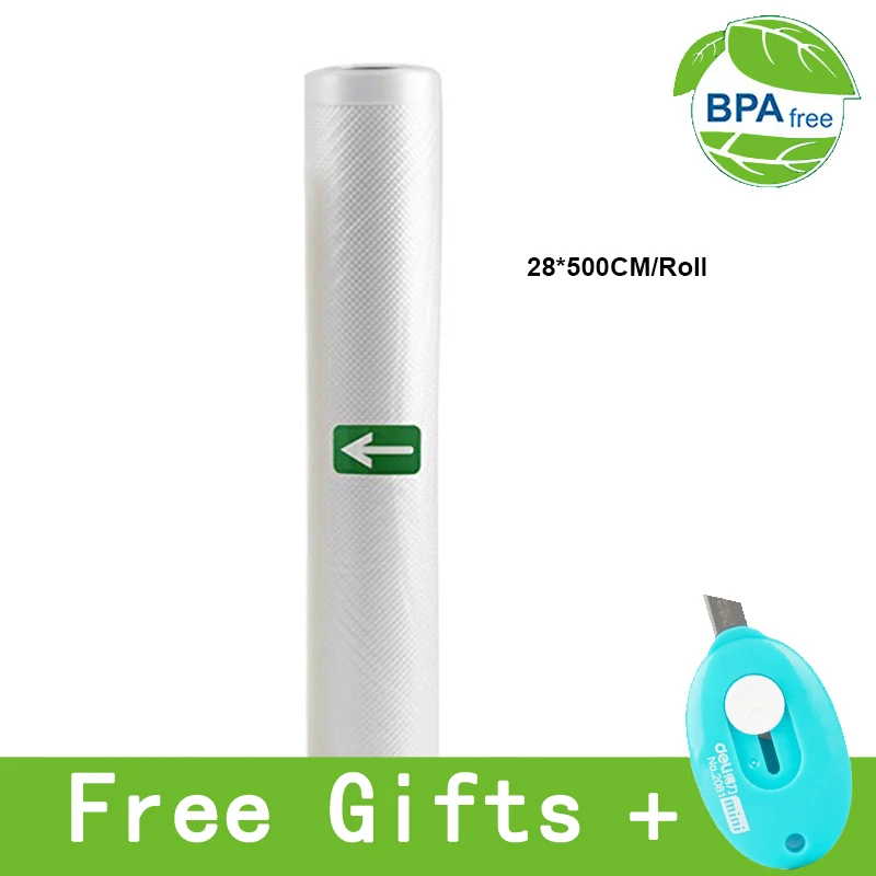 5 размеров пакеты для вакуумного упаковщика Еда хранилище позволяющее экономить