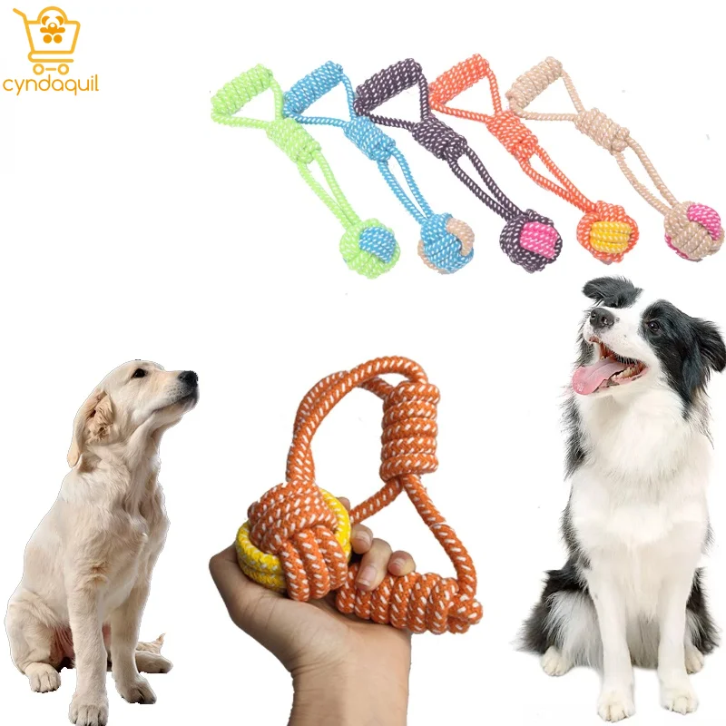 

Cotton Rope Braided Boomerang Toy Balls Toys for Cats Mouse Olfactory Mat for the Dog Toys for Large S Pets Dogs Accessories