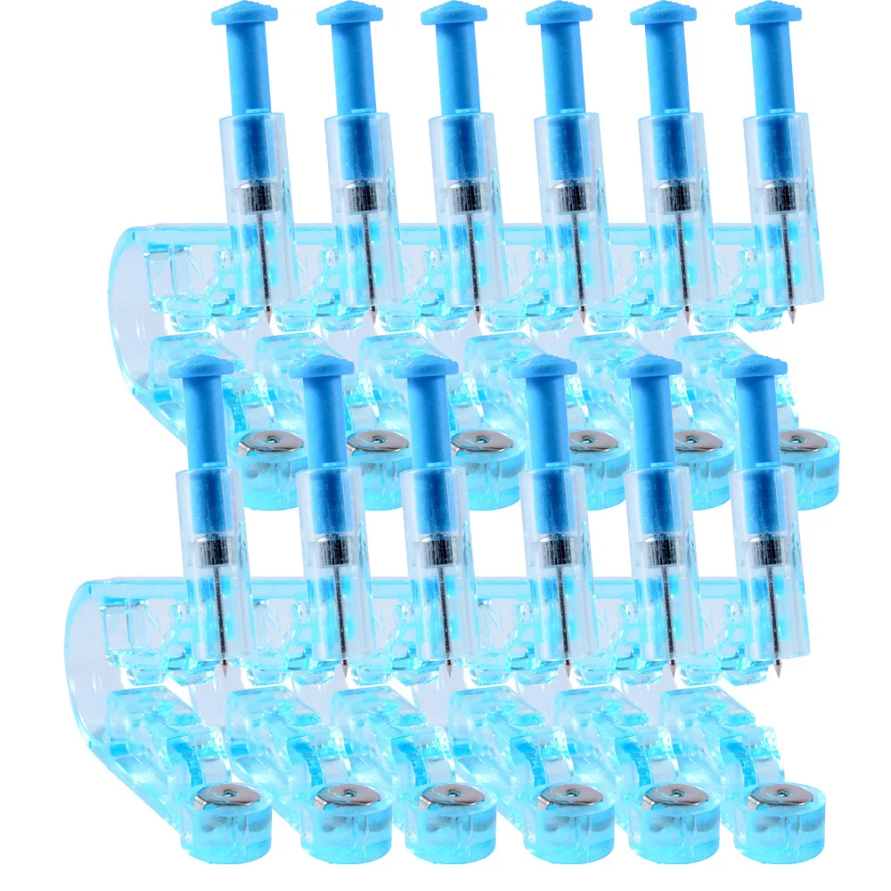 

Disposable Ear Studs Piercing Gun Sterile Hand Through Ear Gun Hole Earrings Piercing Gun Blue Perforated Gun Stud Ring
