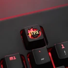 Колпачки для клавиатур FunPlus, металлические, из алюминиевого сплава, с изображением Феникса, 1 шт.