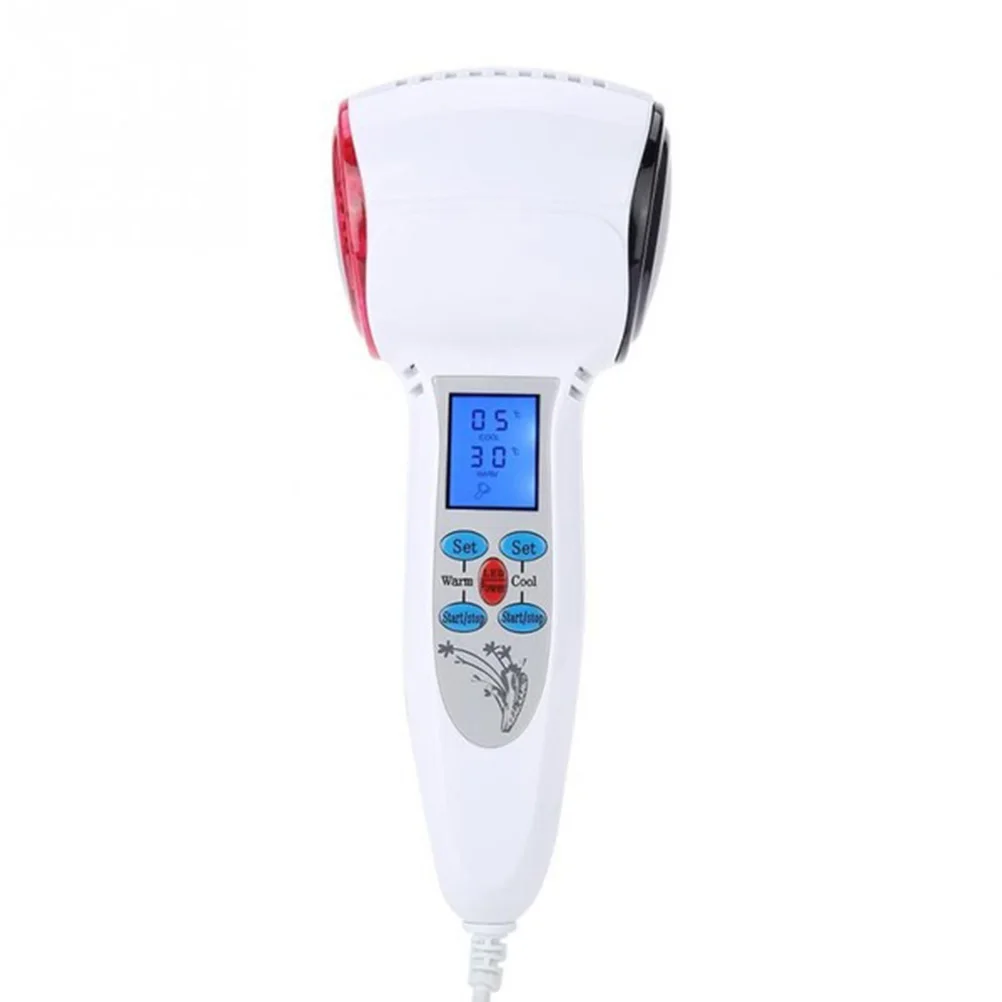 

Face Care Machine Digital Hot Cold Hammer Cryotherapy Massager Skin Care Shrink Pore Face Lifting Anti-ageing Facial Care Device