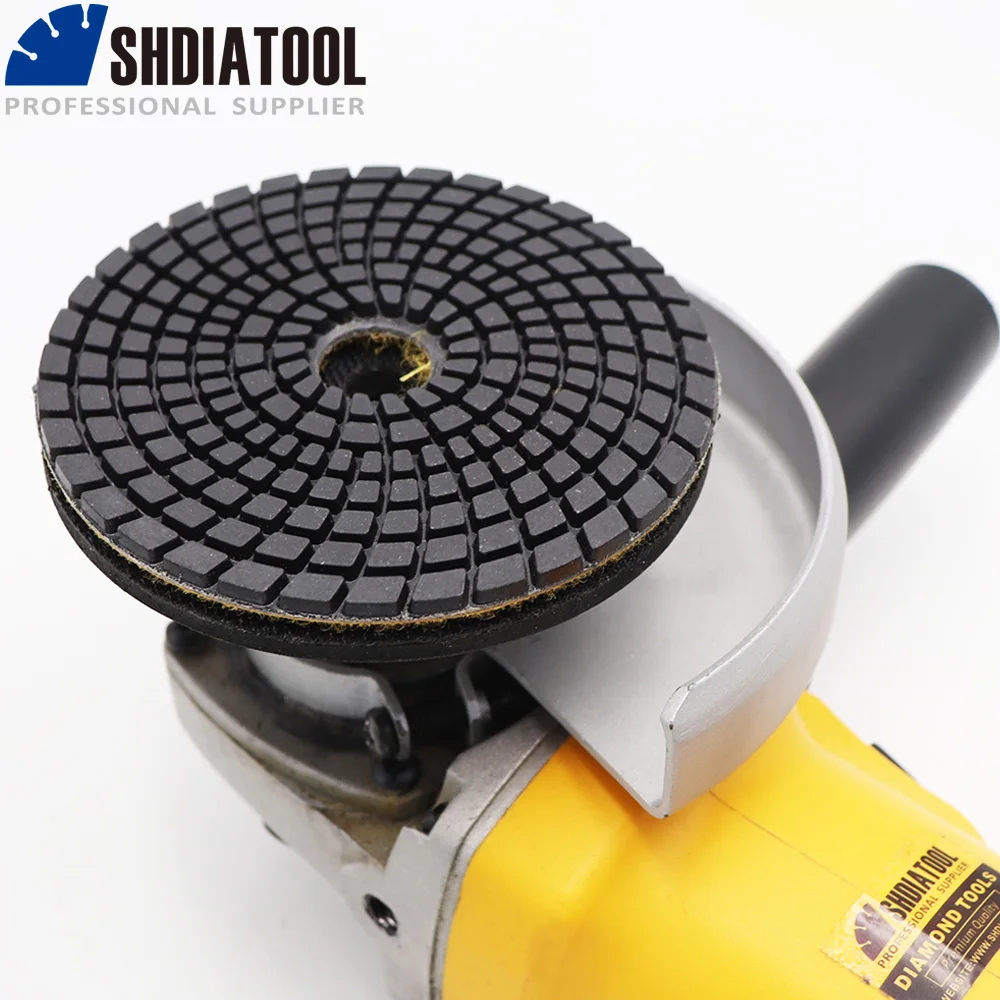 SHDIATOOL 7 шт диаметр 4 &quot/100 мм Профессиональный алмазные гибкие Мокрый