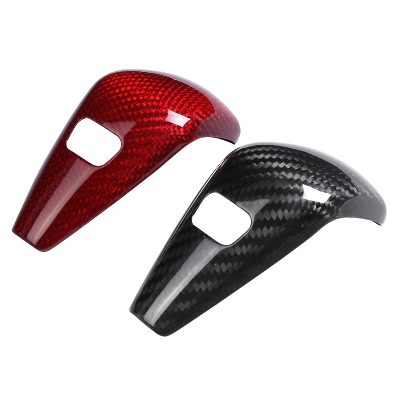 

TPIC Interior Car Engine Start Stop Button Carbon Fiber Sticker Gear Shift Cover Decor For BMW G20 G28 325li 320i 2018~ 3 Series