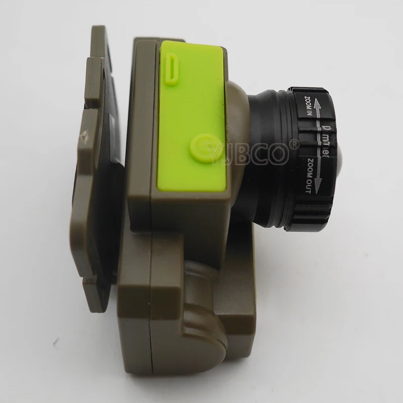 Светодиодный светильник CREE XPE + COB с зумом и аккумулятором 18650|Налобные LED-фонари| |