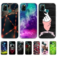 case for infinix note 7 x690 case hot 10 8 9 back cover silicone soft tpu coque for infinix note 7 lite funda shockproof bumper