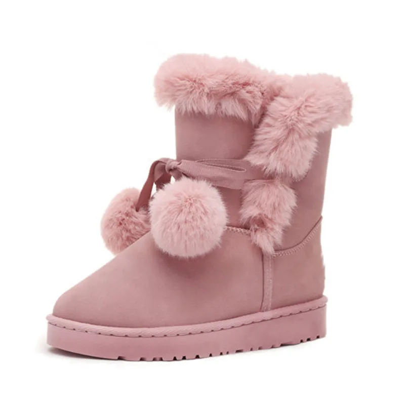 

YeddaMavis Shoes Gray Women Boots Round Toe Yarn Elastic Ankle Boots Thick Heels Flat Heels Shoes Woman Socks Boots Winter Boots