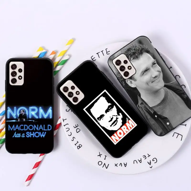 

Norm Macdonald Phone Case For Samsung A10 32 51 52 71 72 50 12 21S S10 S20 S21 note 10 20 Plus Fe Ultra