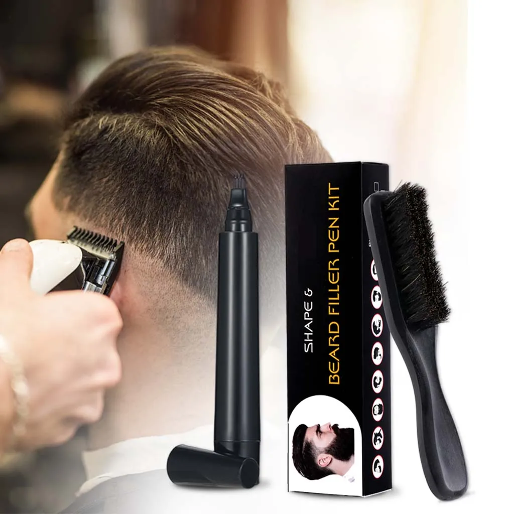 Борода карандаш наполнитель комплект Ручка заполнения пота доказательства