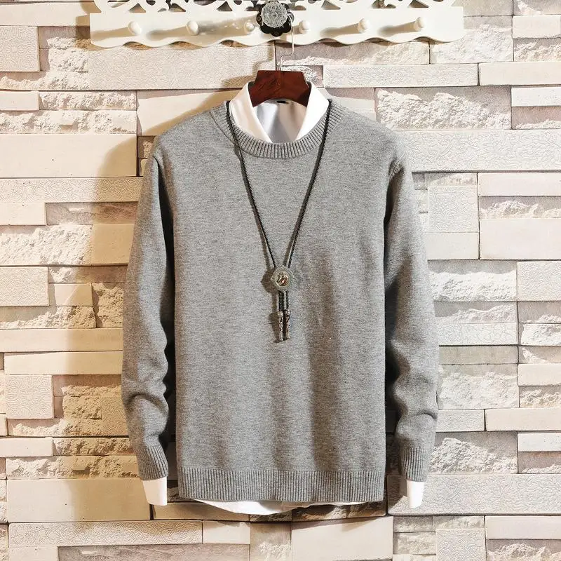 gray 18 цветов кашемировые свитера мужские пуловеры осенне-зимняя одежда hombre pull homme hiver man свитера trui heren roupas мужской свитер - Цвет: gray