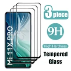 3 шт. Защитное стекло для Xiaomi Xiamoi Mi 11 Lite 11X Pro 11i Mi11 Защитная пленка для экрана Redmi Note 10 Pro 10S 10T стеклянная крышка