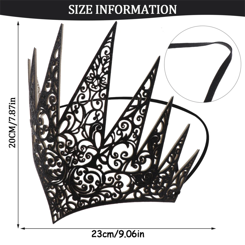 Тиара Queen Crown для Хэллоуина аксессуары косплевечерние |