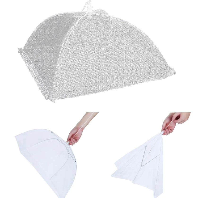 1 предмет раскрывающаяся сетка Экран контейнеры пищевые большой Pop-Up Сетчатое