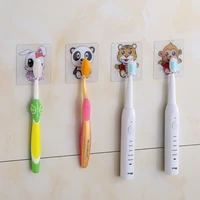 48pcs toothbrush holder toilet shaver organizer kids tooth brush storage rack bathroom gadgets accessories hooks for hanging
