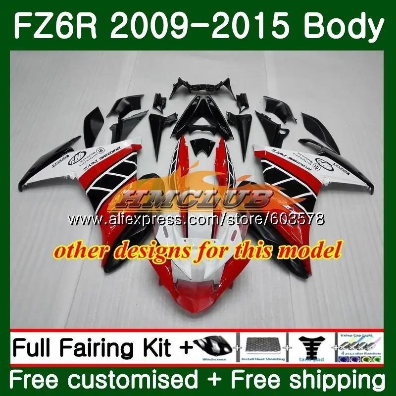 Корпус для YAMAHA FZ6N FZ6 R FZ 6R 2009 2010 2011 2012 2013 2014 2015 62CL. 4 FZ6R 09 10 11 12 13 14 15 лет серого и