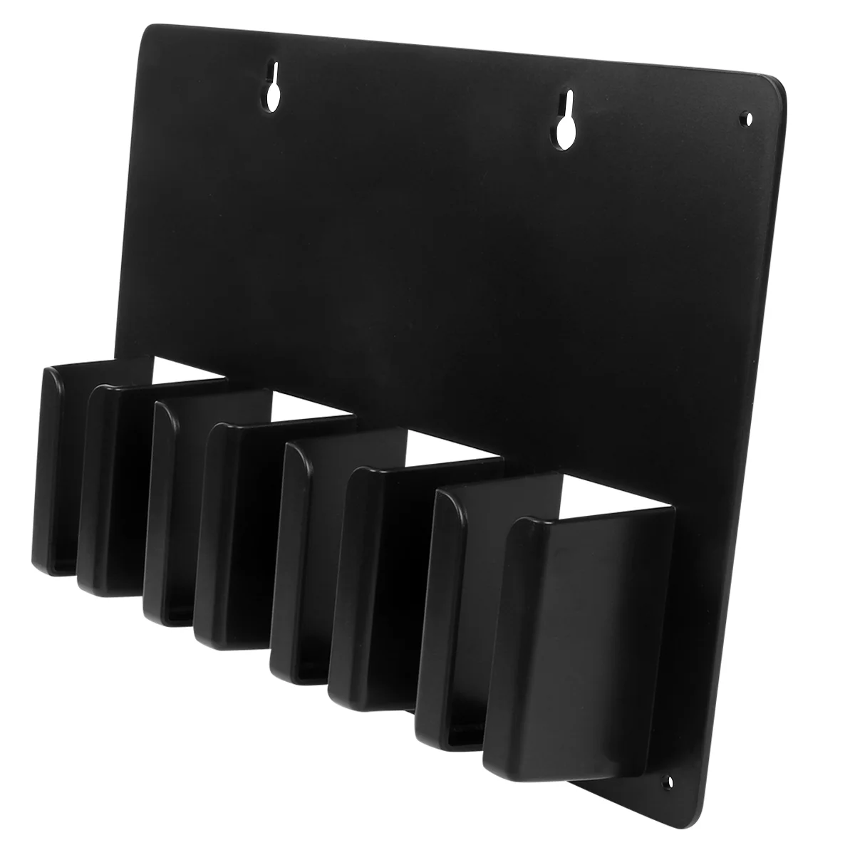 

Wall Mounted Hair Clipper Holder Barber Station Electric Hair Clipper Hairstylist Tools Storage Rack Salon Accessories (Black)