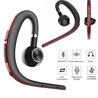 2019 new fashion men business hands free noise cancelling earphone wireless bluetooth sports headset with mic for phone driving