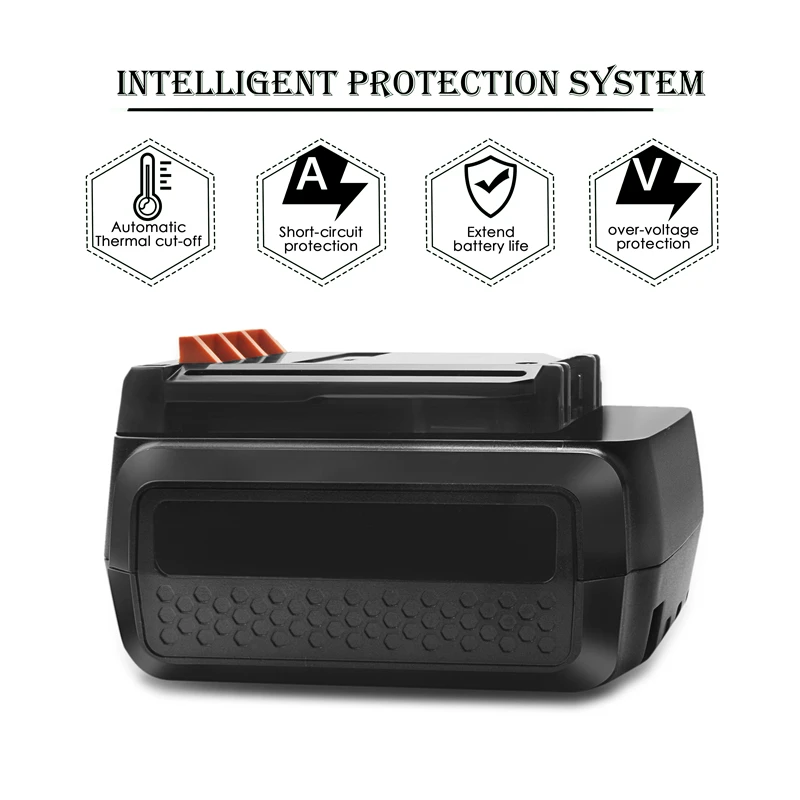 Battool 3000 мА/ч 40V LBX36 Перезаряжаемые Батарея для BLACK&ampDECKER LBXR36 BXR36 LST136 LST420 LST220 LST300 MTC220