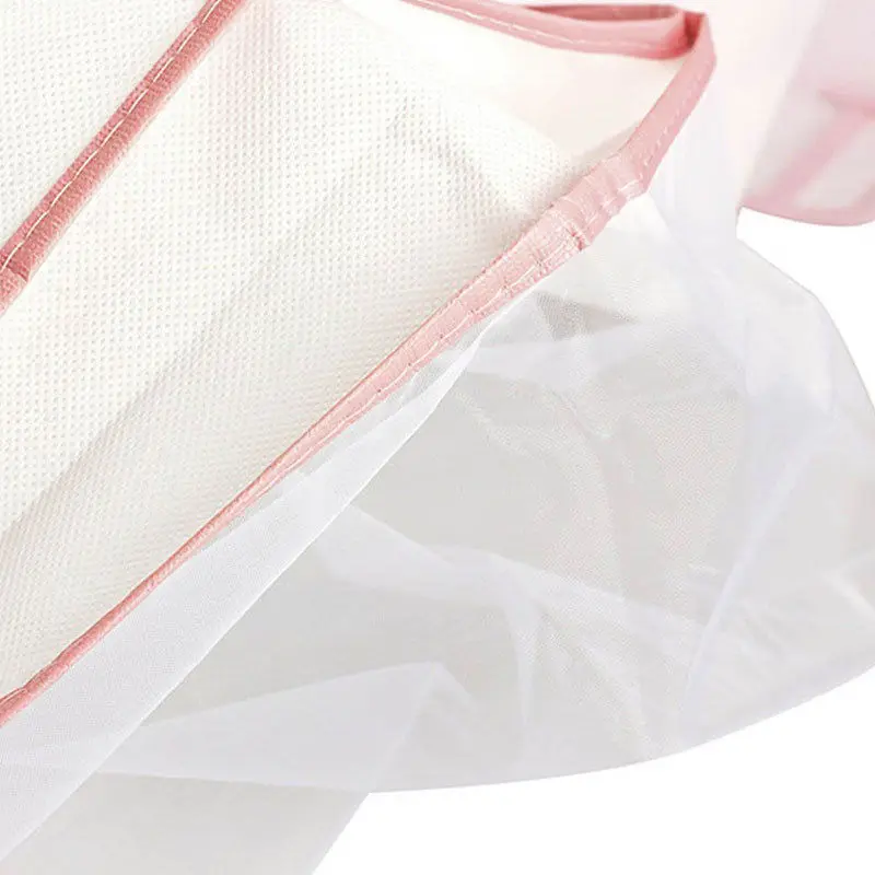 Практичный женский чехол из нетканого материала пылезащитный для свадебного