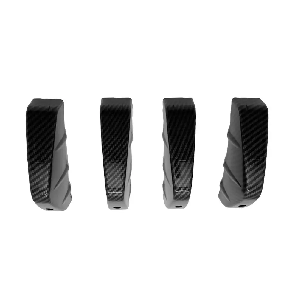 Универсальный углеволоконный диффузор заднего бампера для внедорожника 4 шт.