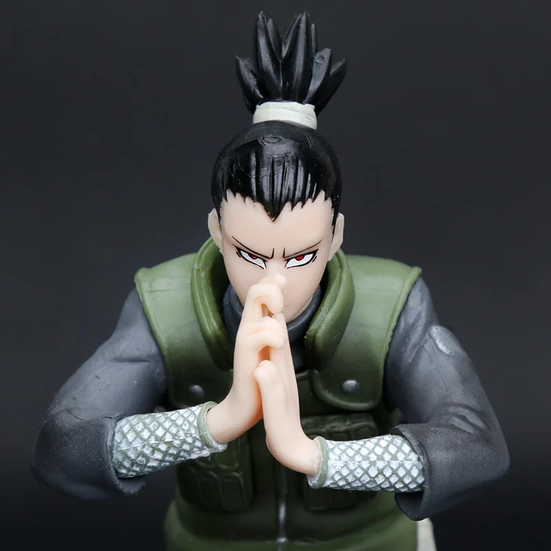 15 см 2 шт./компл. аниме «Наруто» Nara Shikamaru фигурка героя Хатаке Какаси из аниме Рисунок ПВХ Фигурки игрушки Детский подарок детские игрушки