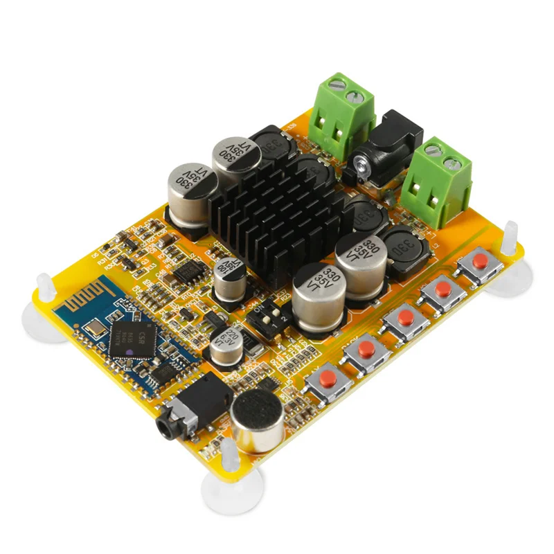 

New TDA7492 Wireless Bluetooth 4.0 2 x 50W 2 channel Audio Receiver Stereo Digital Power Amplifier Board Module 10V 15V 24V 25V