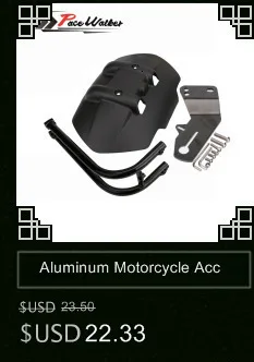 PACEWALKER черный заднее крыло мотоцикла кронштейн мотоцикл крыло для Honda NC700 NC750X NC750D CB1300 CB400 аксессуары