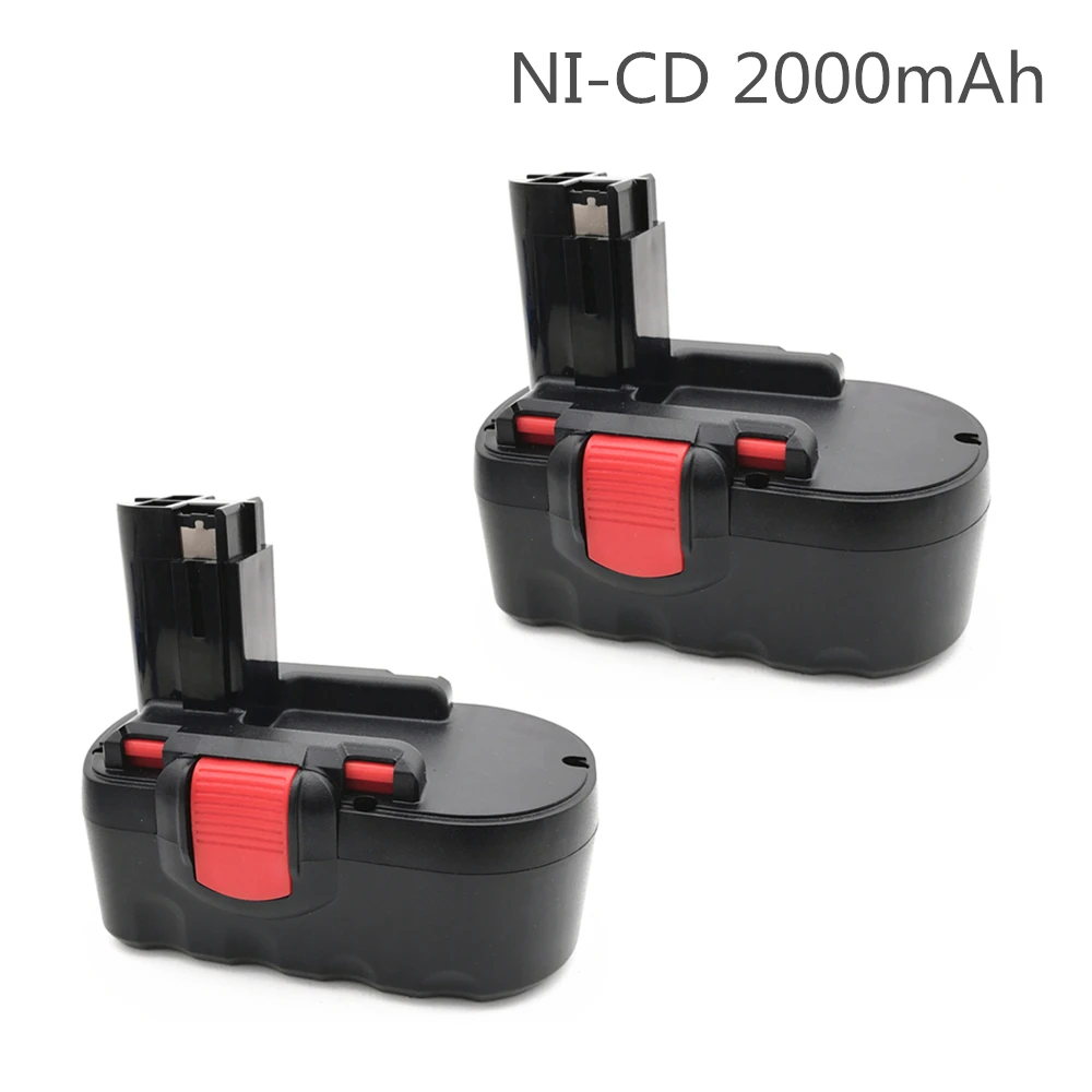 Для Bosch 18 в 2000 мАч BAT025 аккумуляторная батарея Ni-CD электроинструменты Bateria для дрели GSB 18 VE-2, PSR 18VE, BAT026