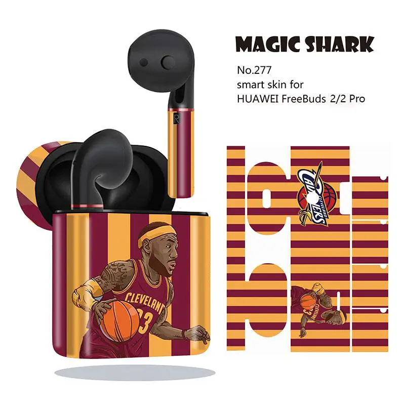 Волшебная Акула Баскетбол супер звезда полная пленка наклейка для Huawei Freebuds 2/2 Pro