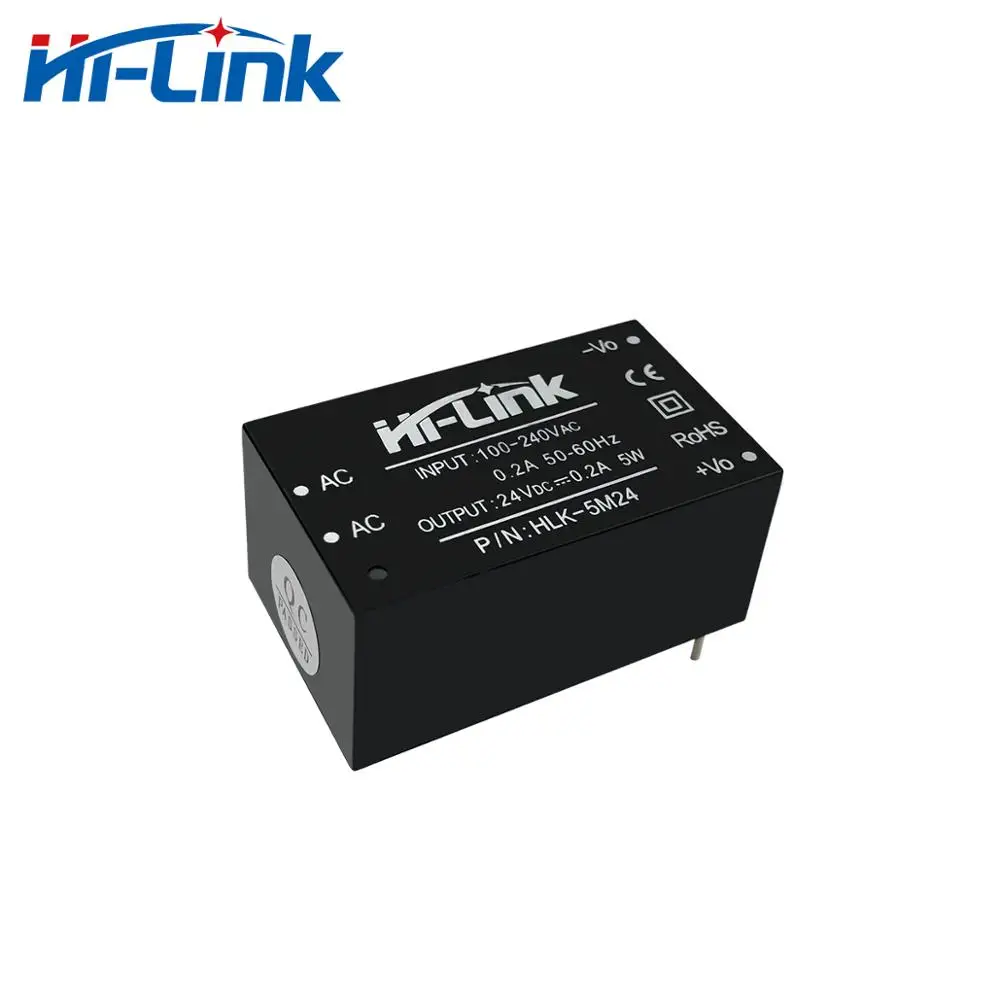 

Free shipping 5W 24V dc output power supply module HLK-5M24 AC/DC