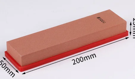 single 1000 red Лучшая 3000 8000 10000 зернистость, профессиональная заточка для ножа, точильный камень, хонинговальный камень, водные камни - Цвет: single 1000 red