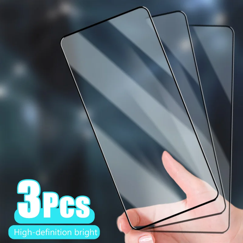 9D протектор экрана из закаленного стекла для Huawei Mate 20 Lite 30 10 3 шт. полное покрытие