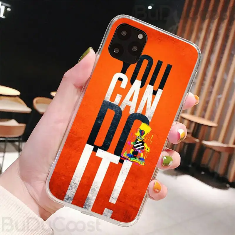 

Funny Simpson Quotations Phone Case For Iphone 11 Pro11 Pro Max X 8 7 6 6S Plus 5 5S SE Cass