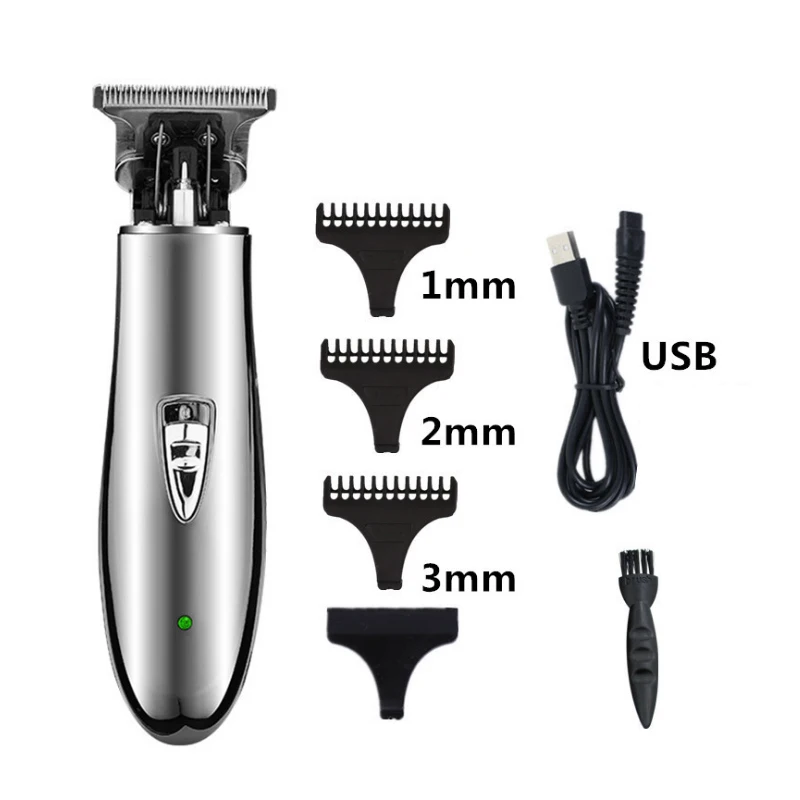 Professional Hair Clipper For Men Cordless Barber Clippers For Hair Cutting Rechargeable Bread Trimmer Hair Styling Tool