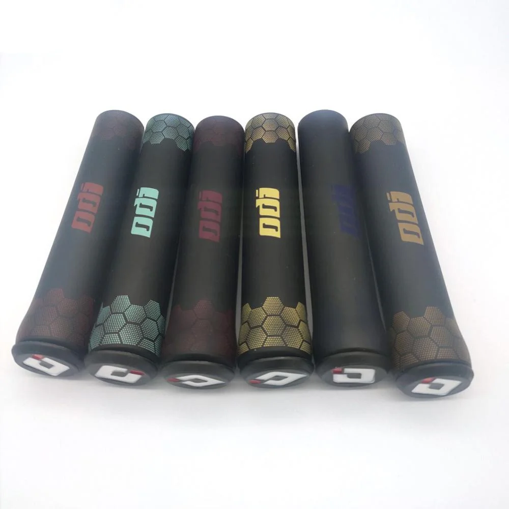 

Silicone 3D Color Printing Grip MTB Road Folding Balance Bike Riding Grip Cover Off-road Shockproof Mountain Bike Grip Cover