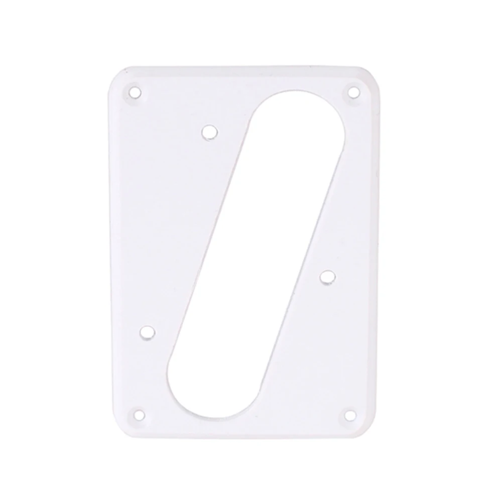 Однослойная Обложка для гитары плоская основа фотоаксессуары моста Telecaster (белый)